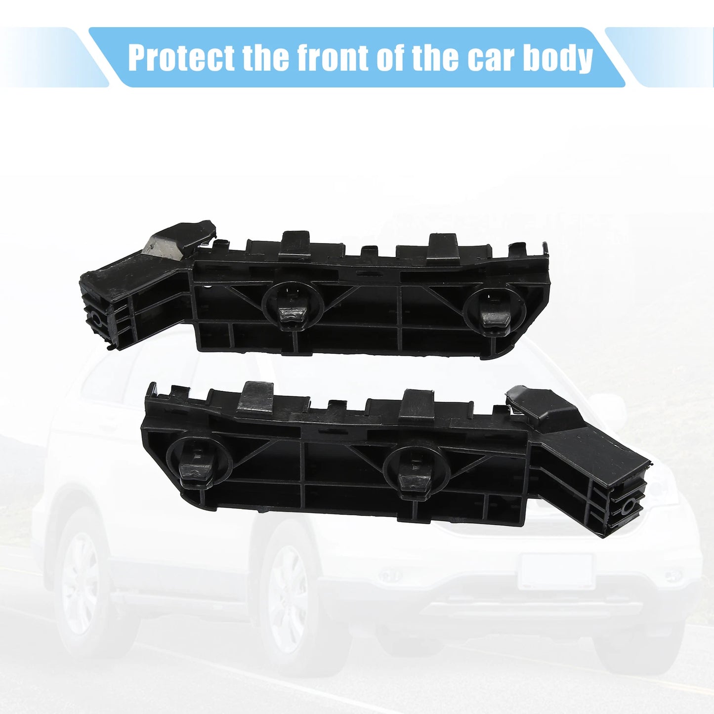 Left & Right Front Bumper Brackets for Honda CR-V (2007-2011)