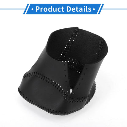 Car Gear Shift Knob Cover for Nissan Rogue (2021-2024) Black Faux Leather