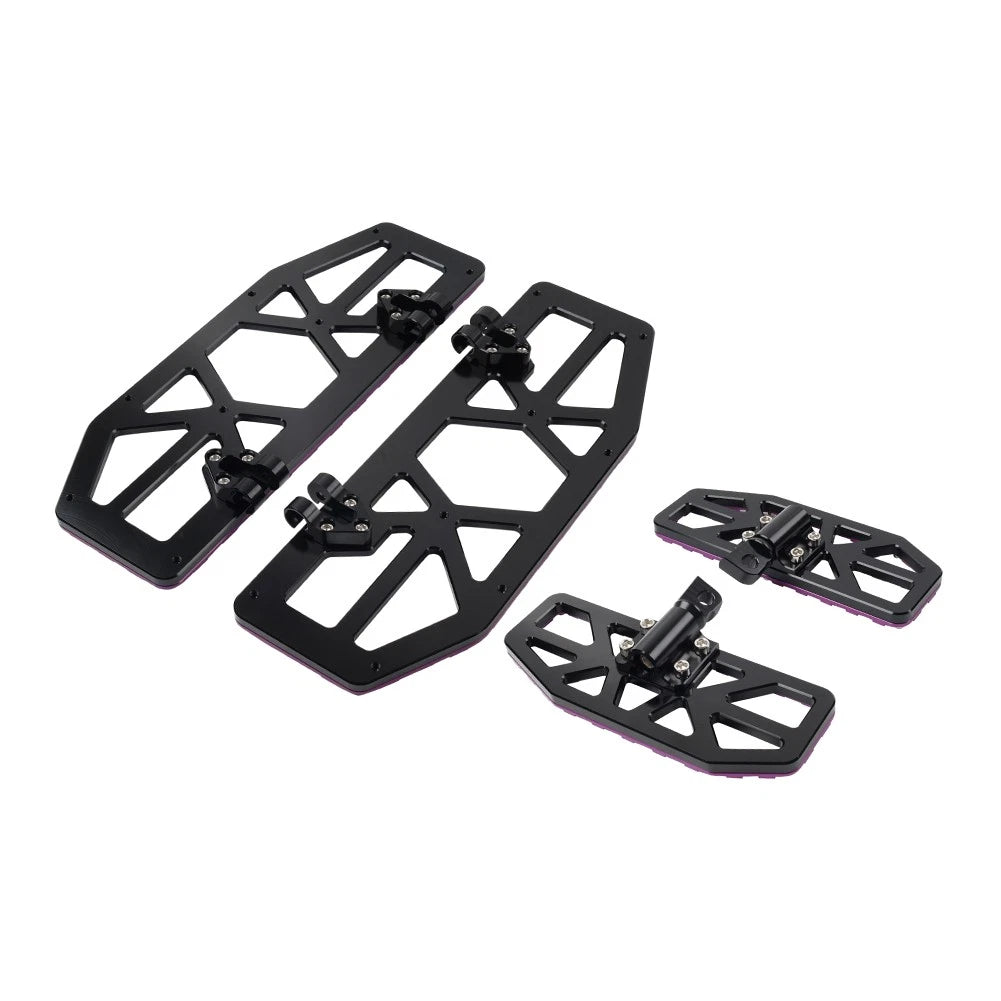 Driver Passenger Floorboard Foot Pegs for Harley Road Glide FLTRU (2006-2023)