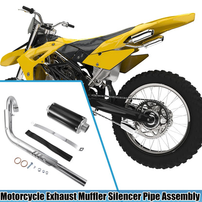 Exhaust Muffler Silencer Pipe 1.1 Inch for Honda XR50 CRF50 (2000-2023)