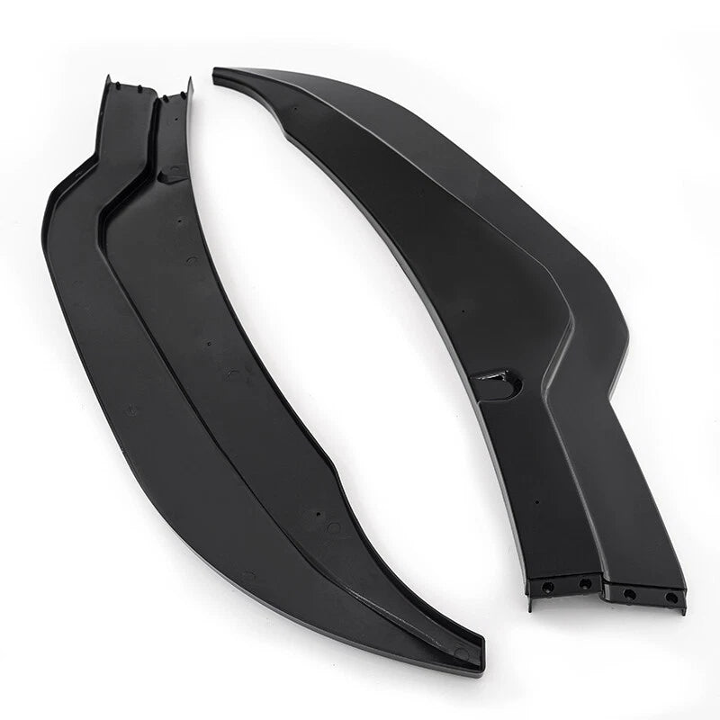 Black Front Bumper Lip Spoiler Splitter for Corvette C7 Z06 & GS (2014-2019)