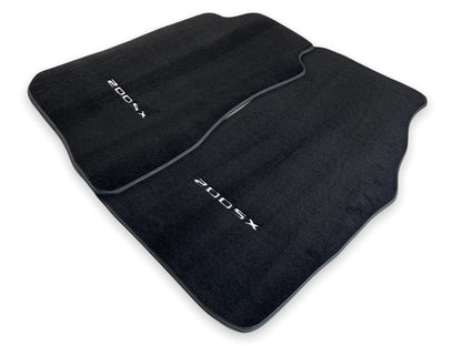 Tailored Black Floor Mats for Nissan 200 SX (1995-2000) - Set of 2 x Carpets