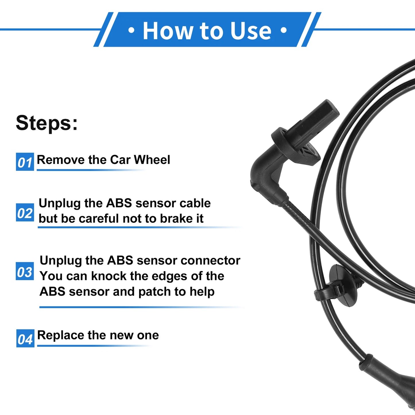 ABS Wheel Speed Sensor for Ford Taurus (2004-2007)