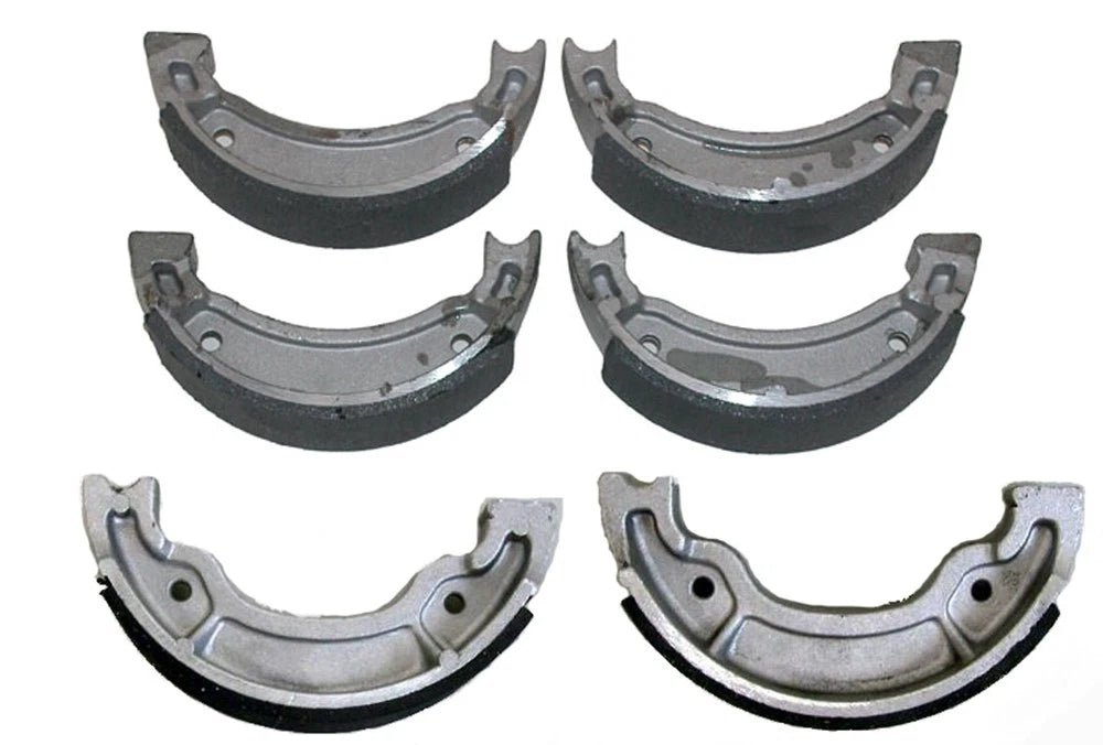 Front & Rear Brake Shoes for Yamaha Grizzly 125 (2004–2013)