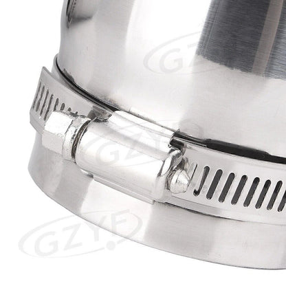 2 x Chrome Exhaust Muffler for Audi A4 Sedan B8, Q5 (2008-2013)
