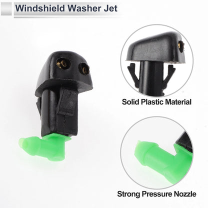 6 Pcs Washer Nozzle & Hose Connector for Honda