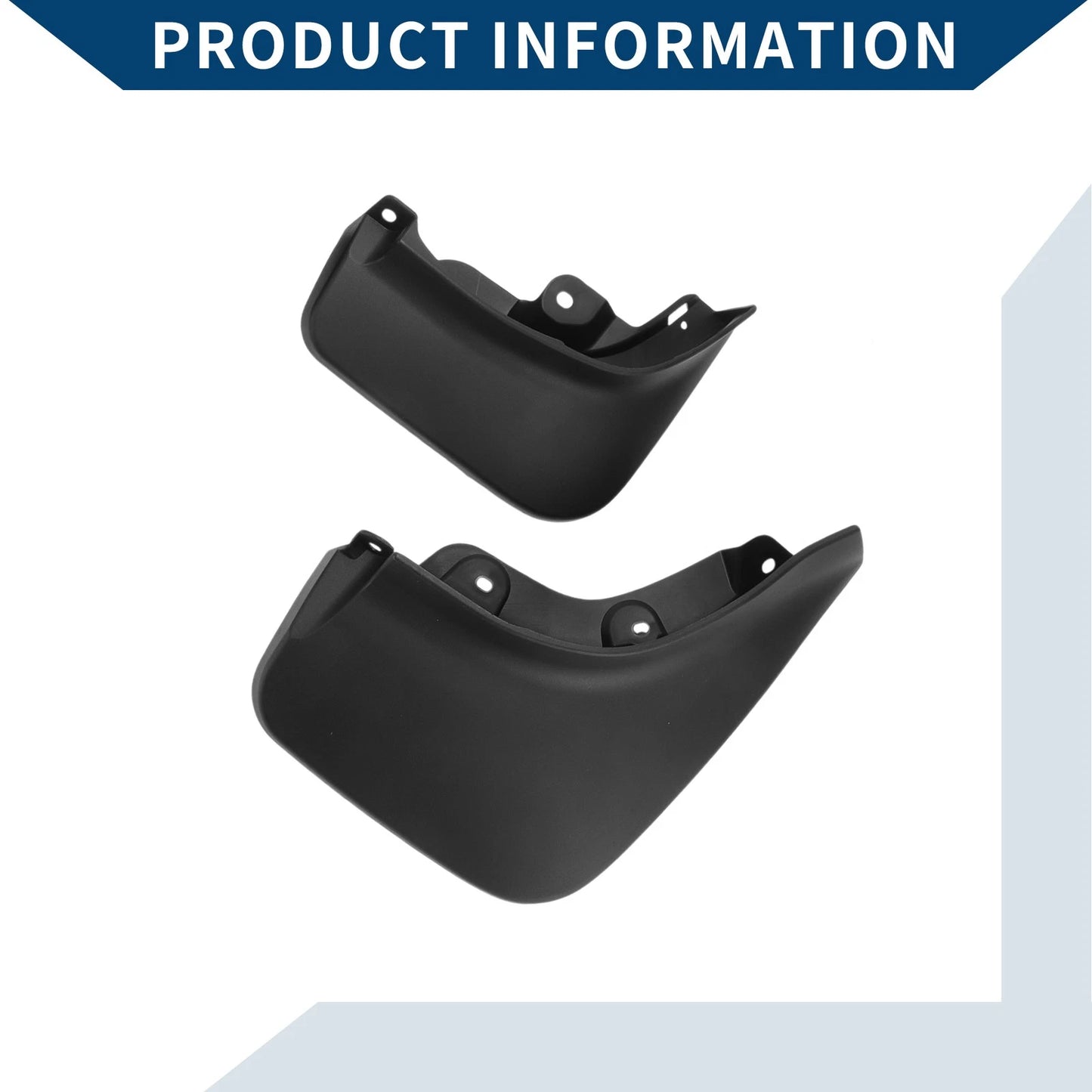 Mud Flaps Splash Guards 1 Set for Land Rover Range Rover Vogue (2022-2024)