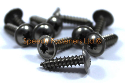 10x Fairing Self Tapper Screws 4.8x19mm No.10 Stainless for Yamaha