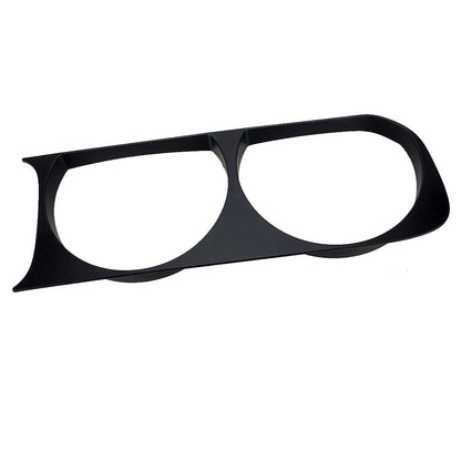 Left Black Headlight Cover Bezel Frame for Dodge Challenger (2015-2023)