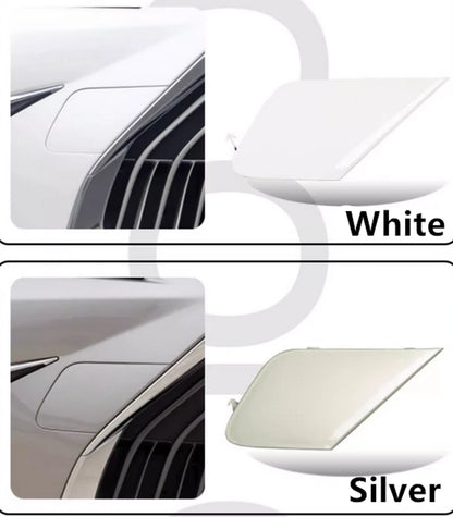 2 x Left/Right Front Bumper Tow Hook Cover for Lexus ES (2018–2021)