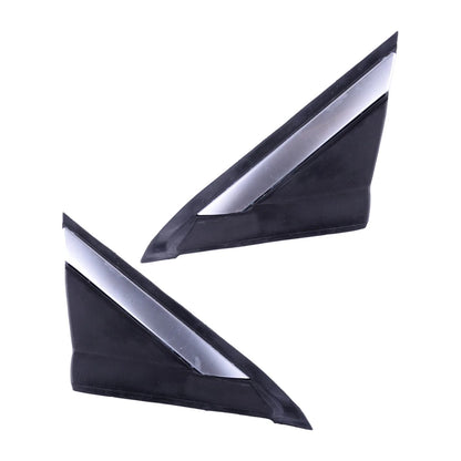 Right & Left Door Mirror Triangle Corner Trim for Ford Fusion (2013-2018)