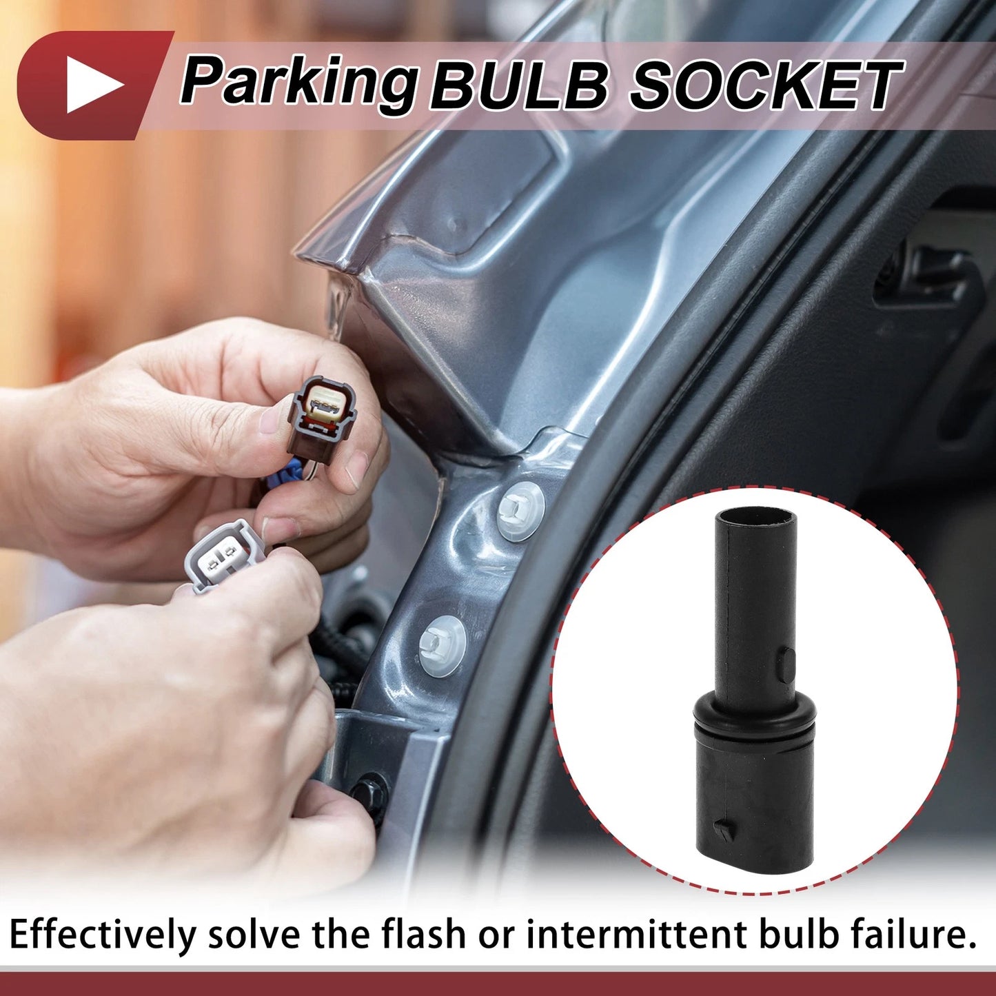 Parking Light Socket for BMW 3 Series E46 1997-2006 (1 x Socket)