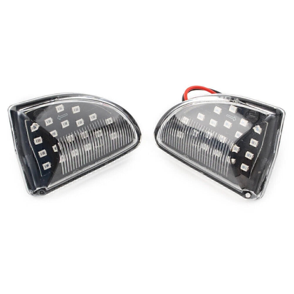 Amber LED Sequential Dynamic Clear Side Marker Light for Smart Fortwo W451 (2007-2014)