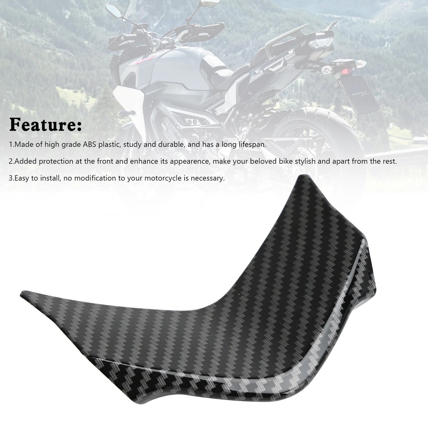 Front Nose Under Fairing for Yamaha Tracer 900 / GT (2018-2020) Carbon Fiber