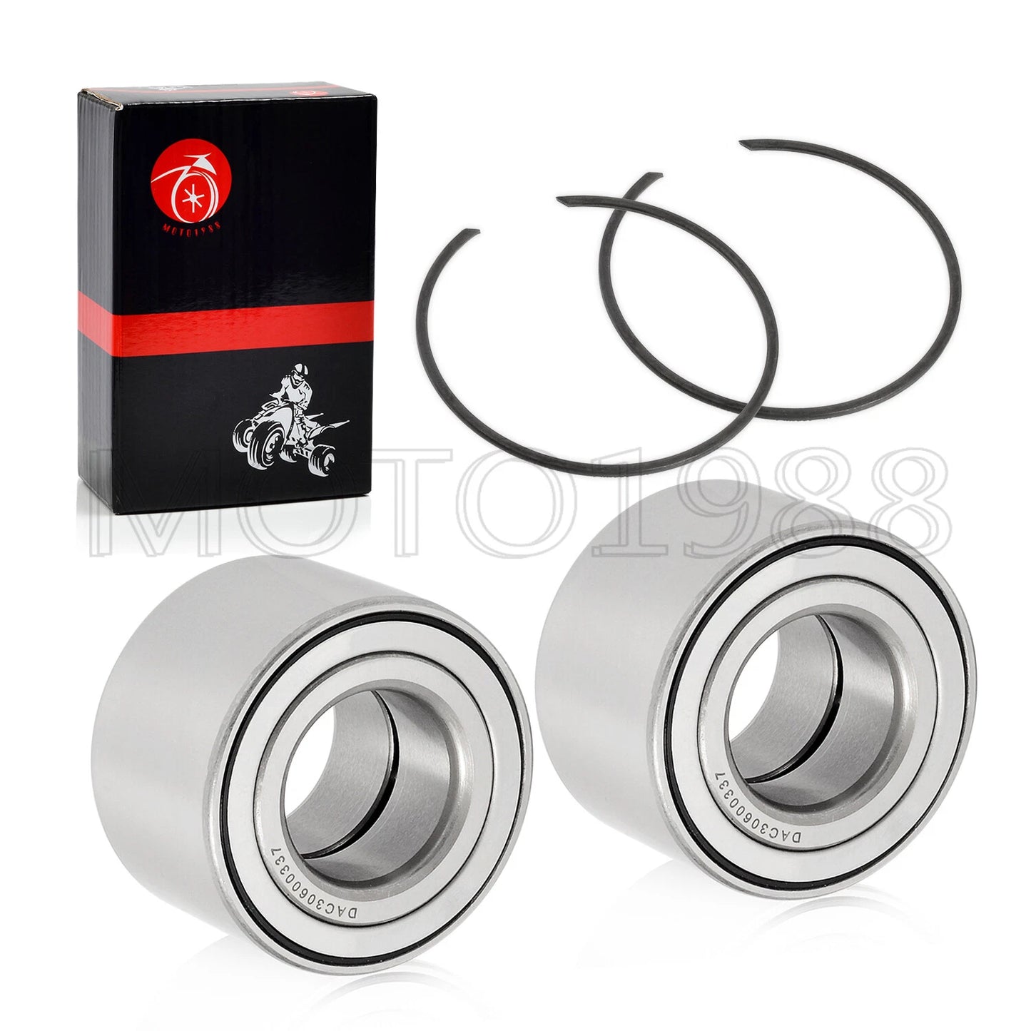 2x HD Rear Wheel Bearings for Can-Am Defender HD10 HD8 DS450 (2010–2024)