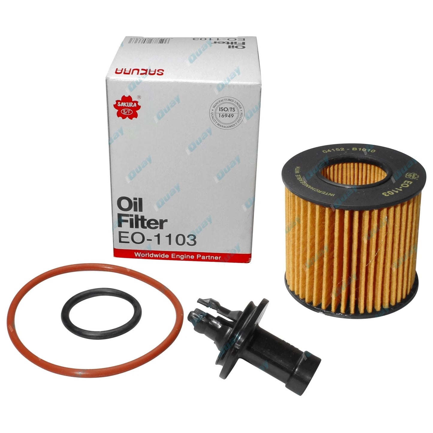 Engine Oil Filter for Toyota Prius ZVW30 ZVW50 1.8L 4cyl (2009-2017)