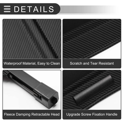 Retractable Cargo Cover for Dodge Caliber Black Carbon Fiber (2007-2012)