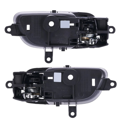 Door Handle Inner Set of 2 Chrome for Nissan Altima (2013-2017)