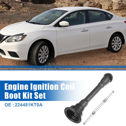 4 x Engine Ignition Coil Boot Kit for Nissan Sentra (2013-2019)