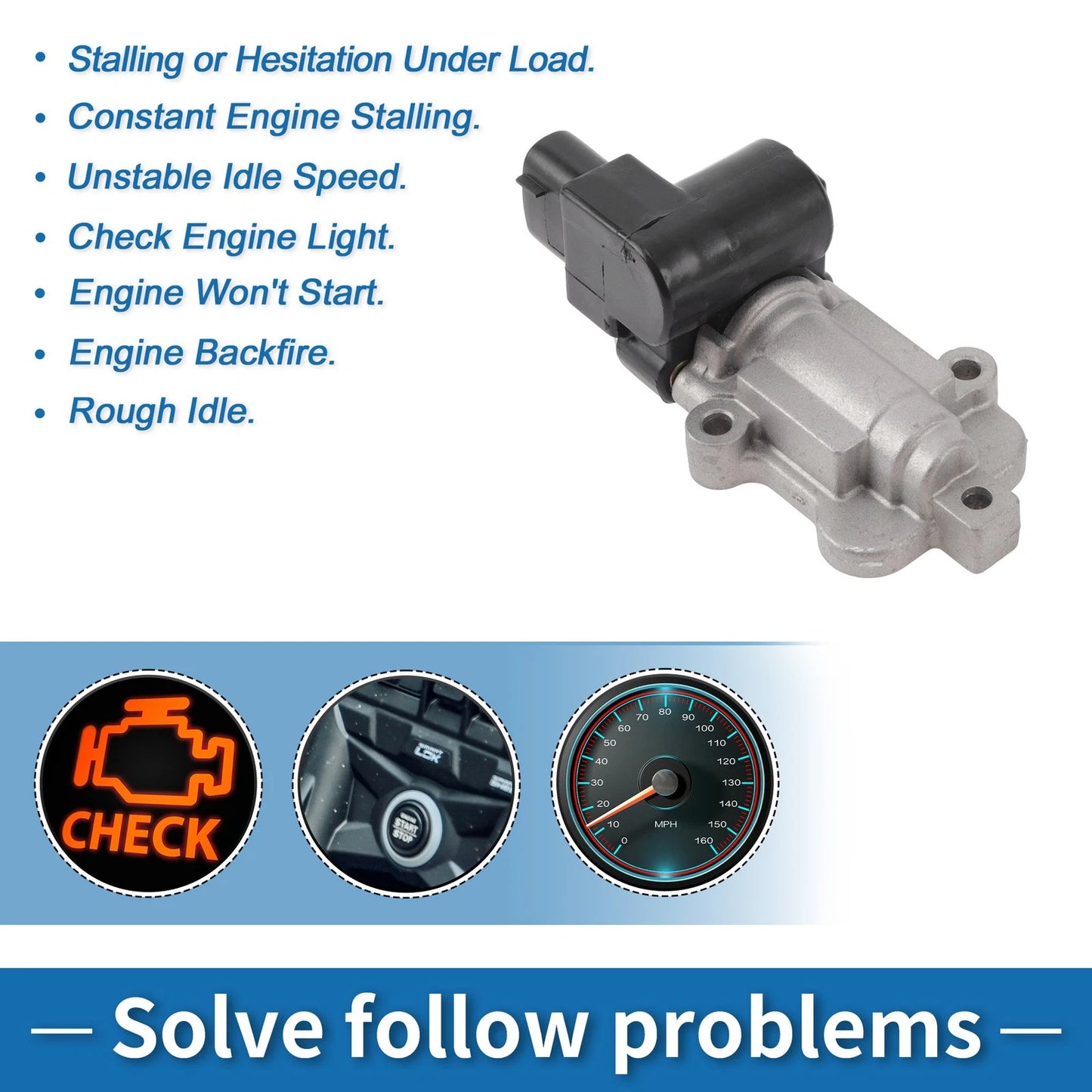 Idle Air Control Valve for Toyota Camry 2002-2006 (2002-2006)