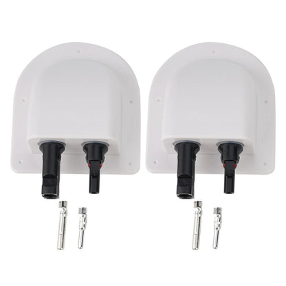 Solar Connect Box for 2 C6 MM2 Cables for Holiday Homes & Motorhomes