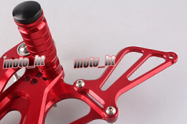 CNC Adjustable Rear Sets Kit Foot Pegs for Honda CBR250R (2010-2013)