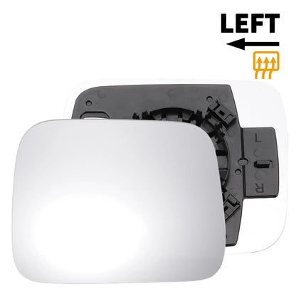 Left Side Heated White Mirror Glass for Jeep Renegade (2014-2022)