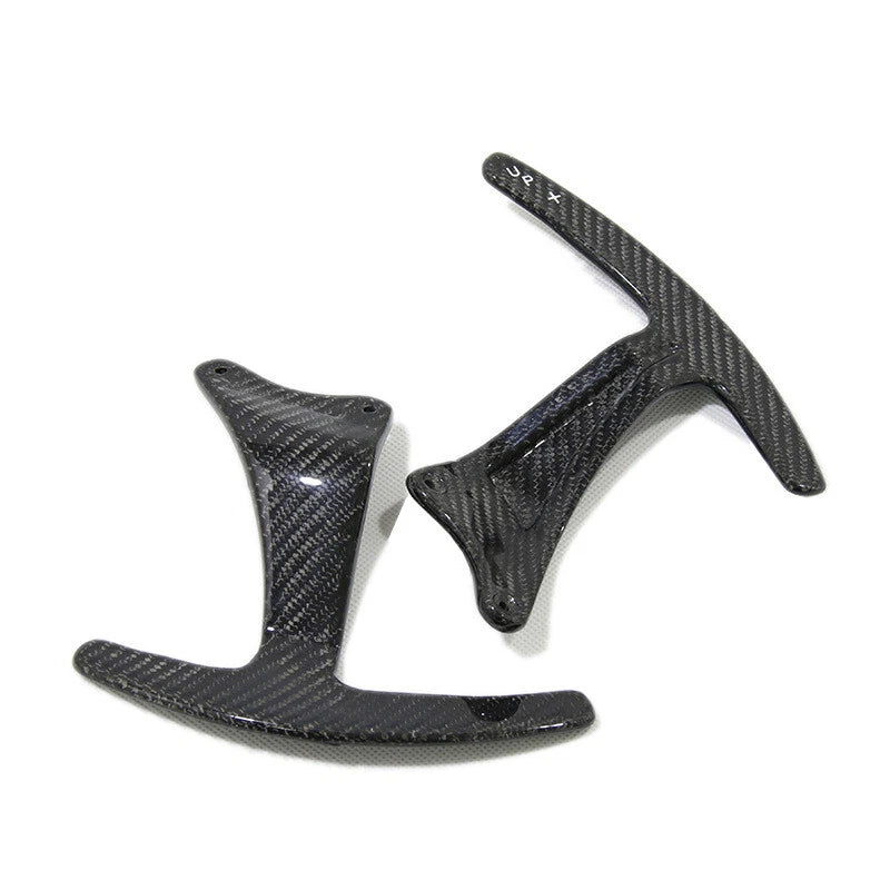 Real Carbon Fiber Steering Wheel Shift Paddle Fit For Maserati GranTurismo GT