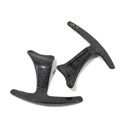 Real Carbon Fiber Steering Wheel Shift Paddle Fit For Maserati GranTurismo GT