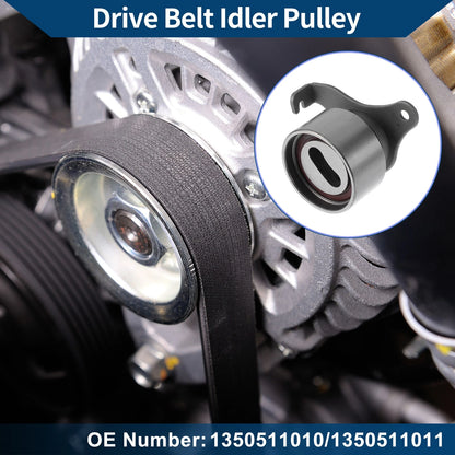 Drive Belt Idler Pulley 1 pc for Toyota Tercel (1987–1994)