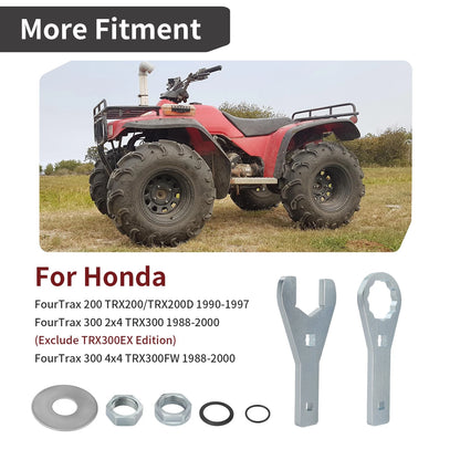 41mm Rear Axle Nut Wrench for Honda FourTrax TRX200/D 90-97