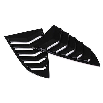 Window Side Louver Cover Trim  Black for Toyota 86 Subaru BRZ (2012-2020)