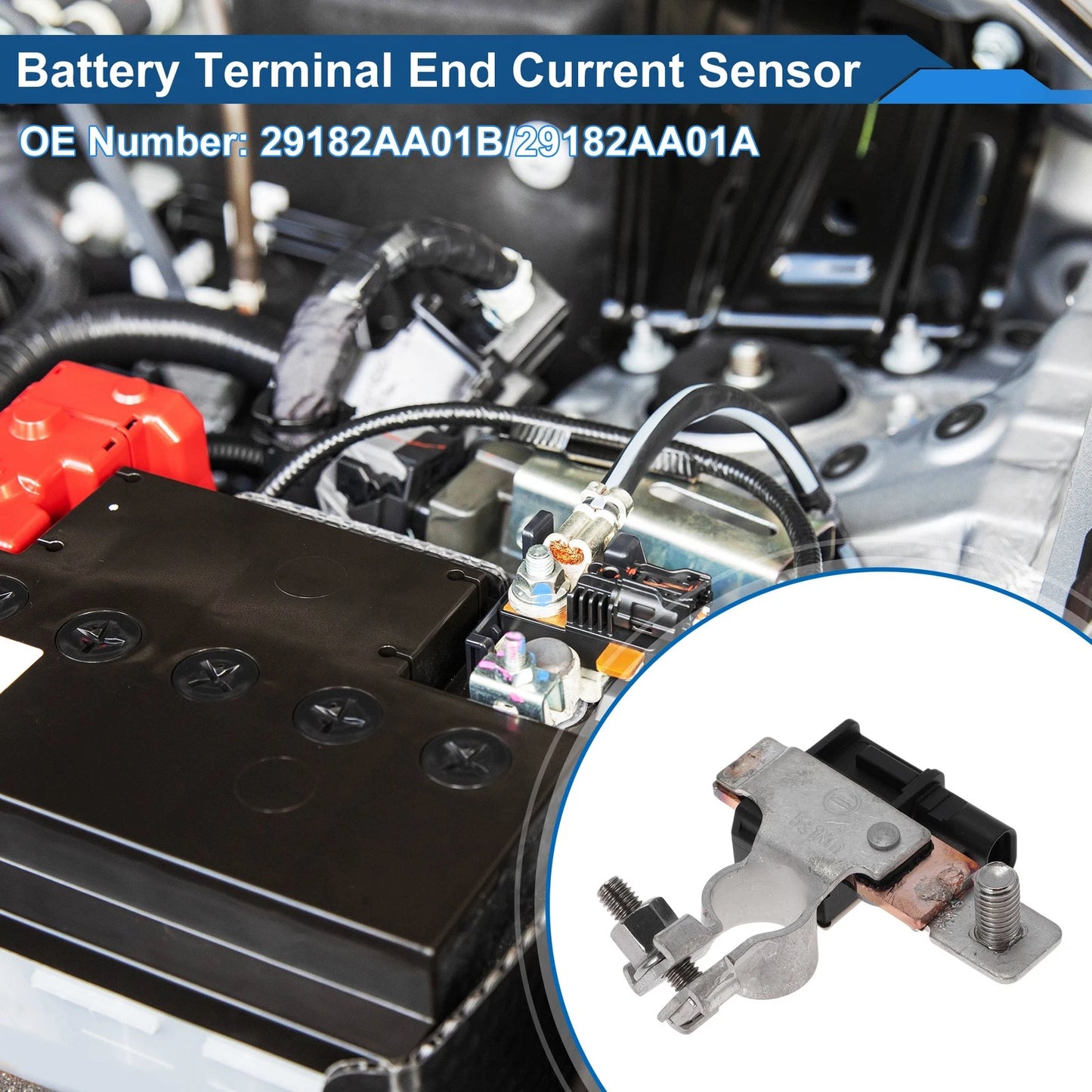 Battery Current Sensor for Subaru Outback 2.5 3.6 (2015-2019) 1 Pc