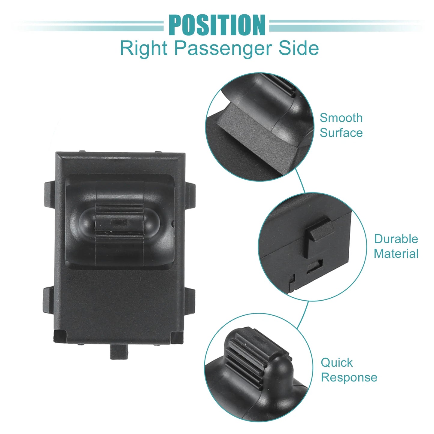 Power Window Switch for Dodge Ram 1500, Jeep Cherokee (2002-2010)