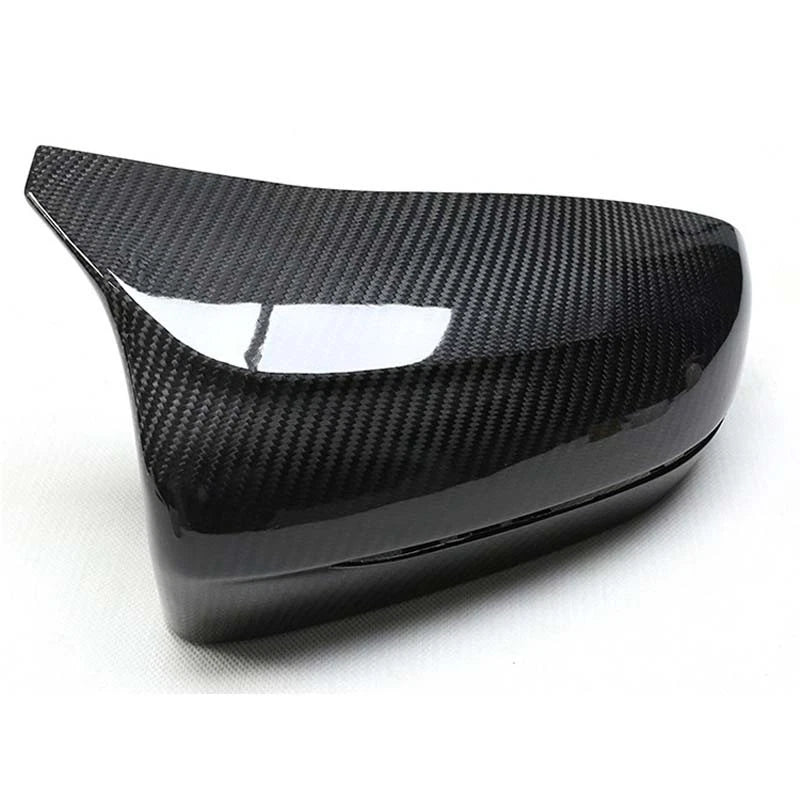 Full Carbon Fiber Replace Side Mirror Cover Caps for BMW M8 F91 F92 F93 2020-22