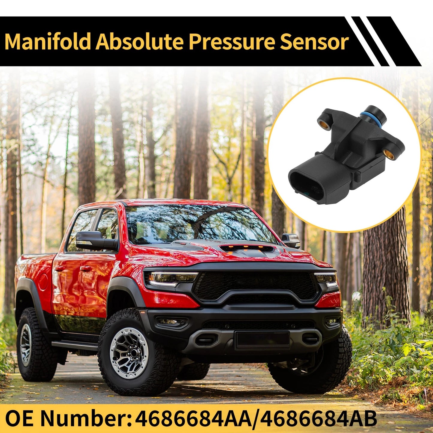 Manifold Absolute Pressure Sensor for Dodge Ram 1500 (2004-2006)