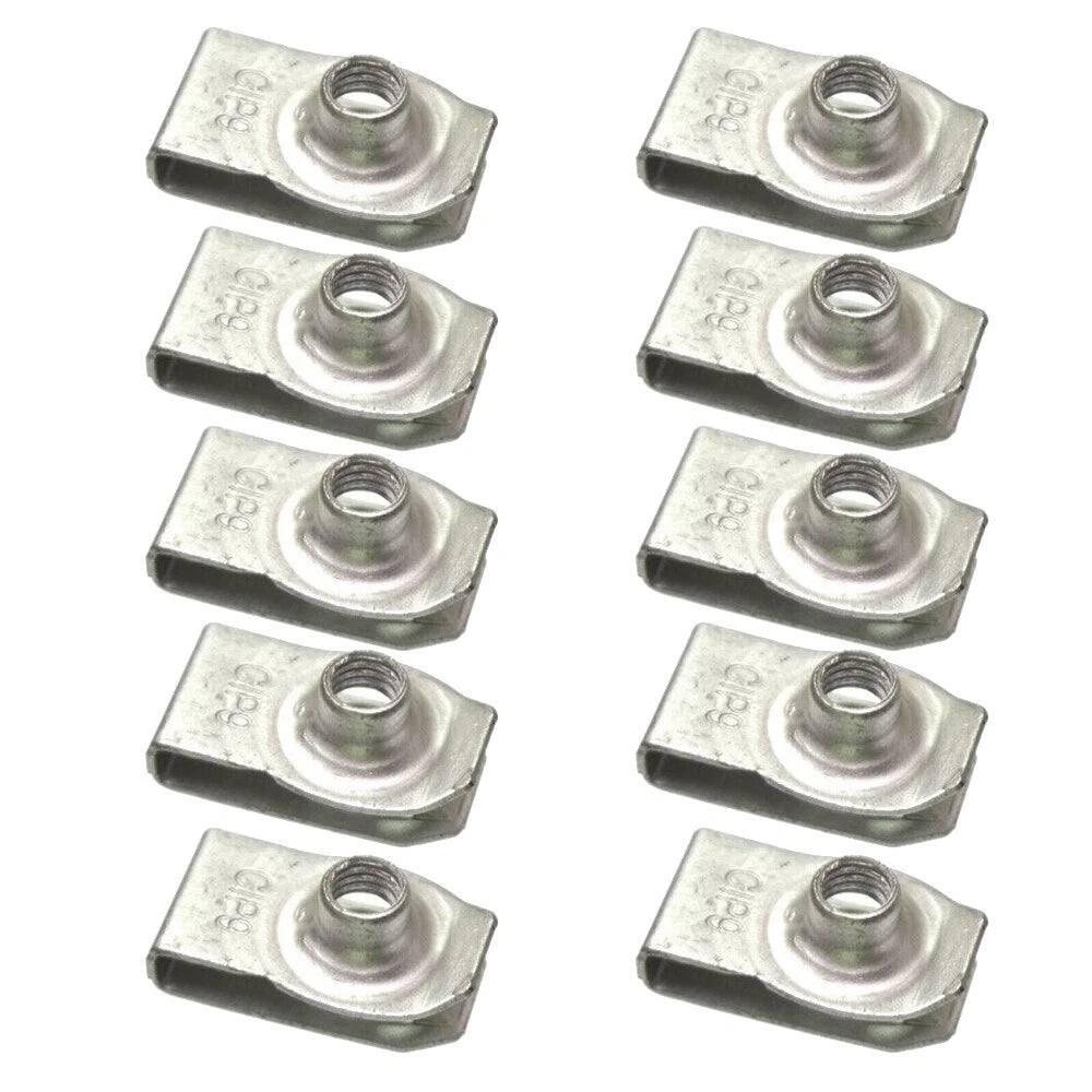 10 x U Nut for Chrysler, Ford, Jeep Radiator Condenser