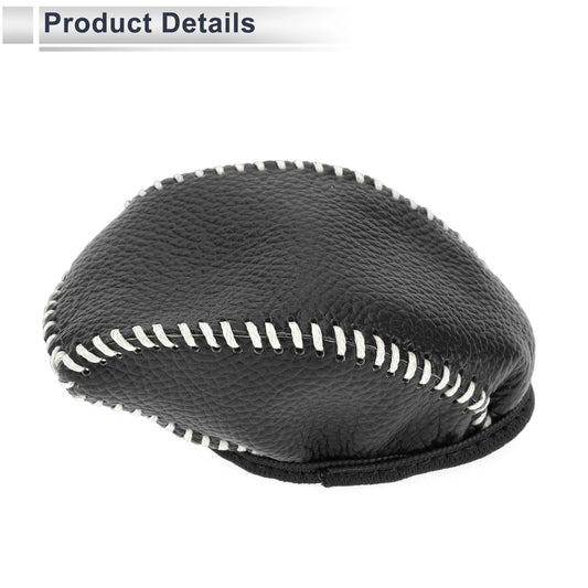 1 Pc Gear Shift Knob Cover for Toyota RAV4 (2019-2024) Pebbled Black Beige