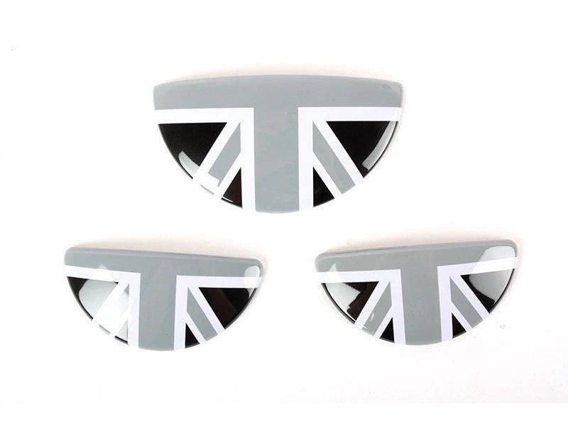 Black Interior Door Handle & Glove Box Cover for Mini Cooper S (2002-2008)