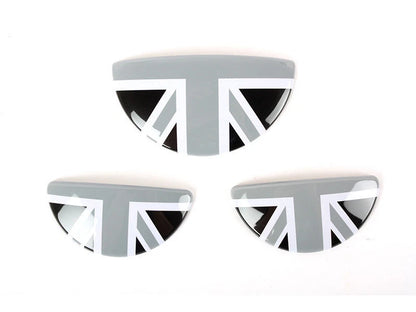 Black Interior Door Handle & Glove Box Cover for Mini Cooper S (2002-2008)