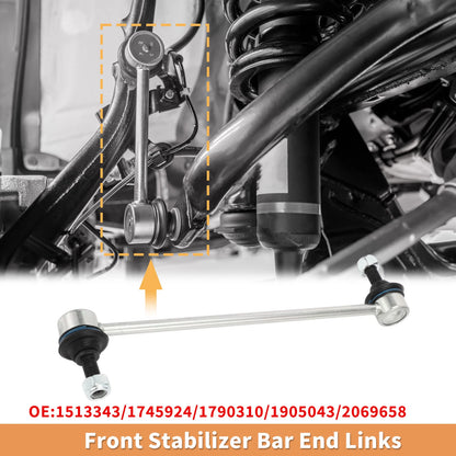 2 x Front Sway Bar Links Stabilizer Kit for Ford Fiesta (2011-2019)