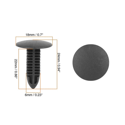 Rivets / 40pcs / Plastic Bolt Rivets Bumper Fasteners for Toyota