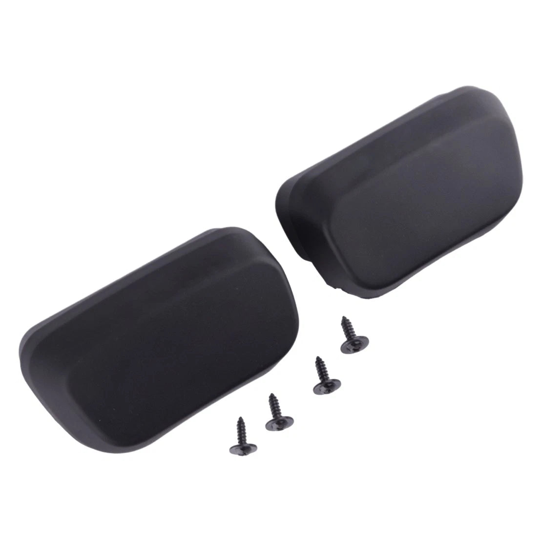 2 x Pipe Side Running Board End Caps for Dodge Ram 1500 2500 (2013-2018)