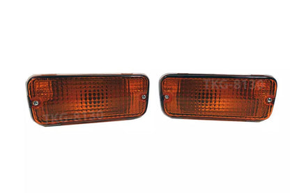 Bumper Light 2 x Orange for Toyota Hilux RN30 N30 (1979-1983)