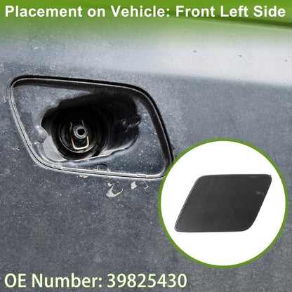 Front Left Washer Nozzle Cover for Volvo XC90 (2016-2020) Dark Gray