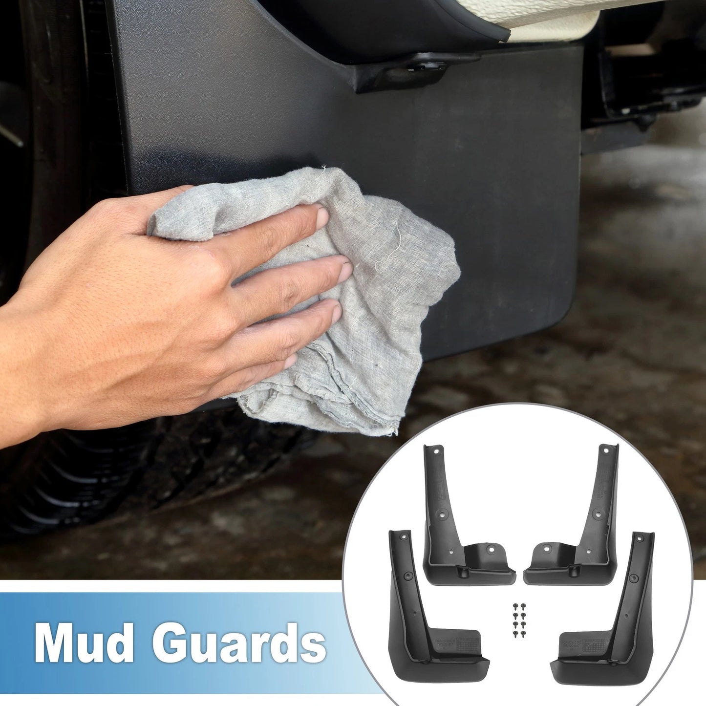 Mud Flap Splash Guard for Honda Civic Sedan (2022-2024)