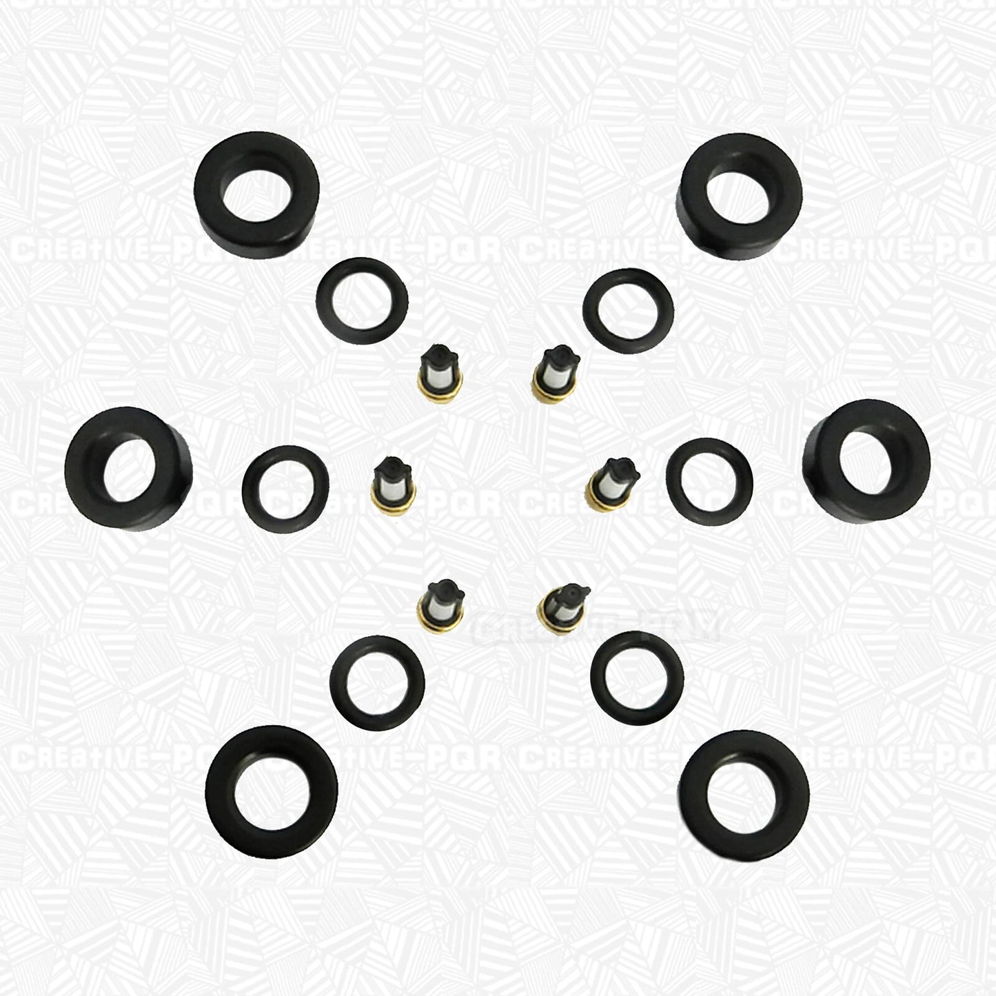 Fuel Injector Service Kit for Mitsubishi 380 DB 3.8L V6 (2005-2008)