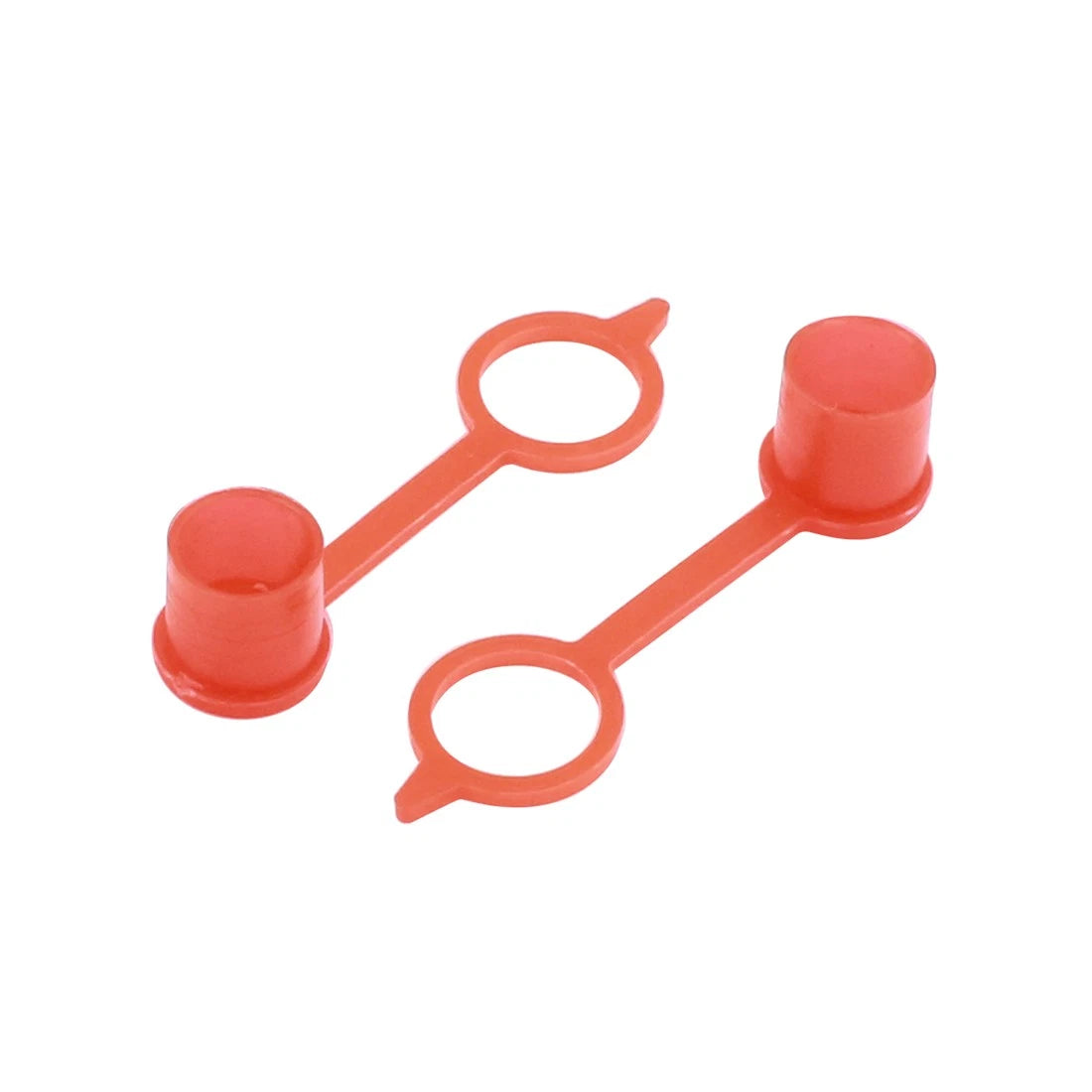 M8 / 300pcs / Red Plastic Nipple Grease Fitting Dust Cap Cover for Motorcycle