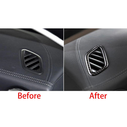 Carbon Fiber Air Vent Outlet Frame Trim for Mercedes Benz A Class (2013-2023)