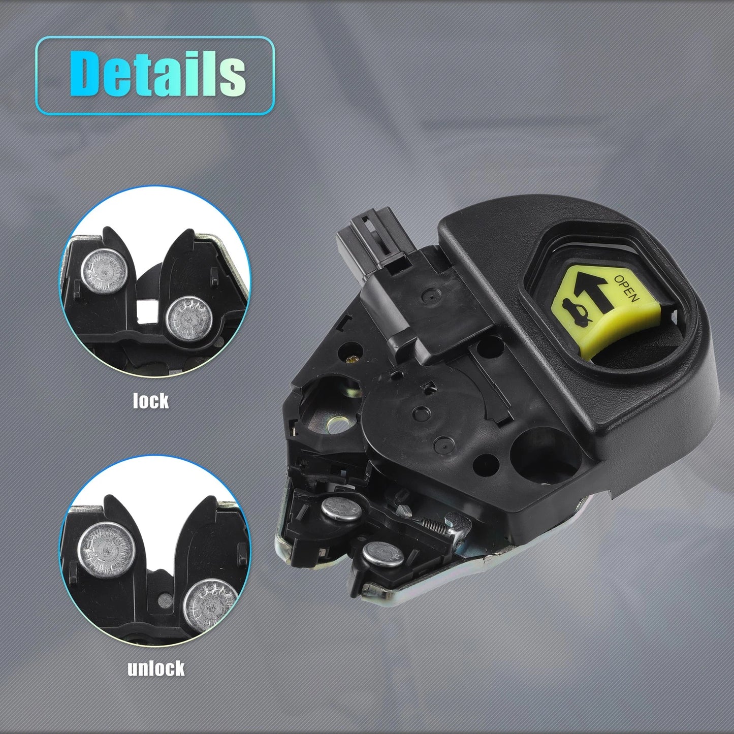 Rear Liftgate Door Lock Actuator Motor for Honda Civic (2013-2015)